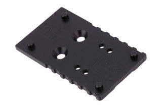 GLOCK OEM MOS 05 Adapter Plate Fits Docter Footprint for Gen 5 45 ACP/10mm has a durable black finish.
